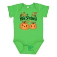 thumbnail image 1 of Inktastic Big Brother Pumpkins with Fall Leaves Boys Baby Bodysuit, 1 of 5