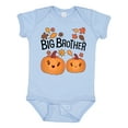 thumbnail image 1 of Inktastic Big Brother Pumpkins with Fall Leaves Boys Baby Bodysuit, 1 of 5