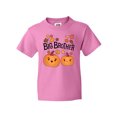 thumbnail image 1 of Inktastic Big Brother Pumpkins with Fall Leaves Youth T-Shirt, 1 of 5