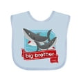 thumbnail image 1 of Inktastic Big Brother Shark Boys Baby Bib, 1 of 4