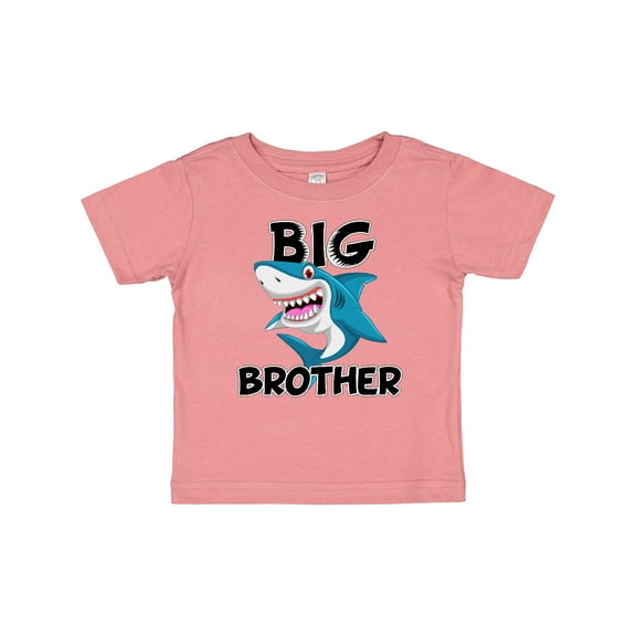 Inktastic Big Brother Shark Boys Baby T-Shirt
