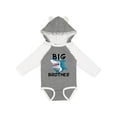 thumbnail image 1 of Inktastic Big Brother Shark Boys Long Sleeve Baby Bodysuit, 1 of 5
