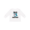thumbnail image 1 of Inktastic Big Brother Shark Boys Long Sleeve Toddler T-Shirt, 1 of 5