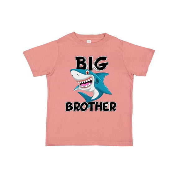 Inktastic Big Brother Shark Boys Toddler T-Shirt