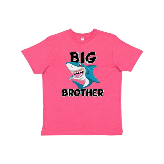 Inktastic Big Brother Shark Youth T-Shirt