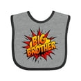 thumbnail image 1 of Inktastic Big Brother Super Hero Boys Baby Bib, 1 of 4