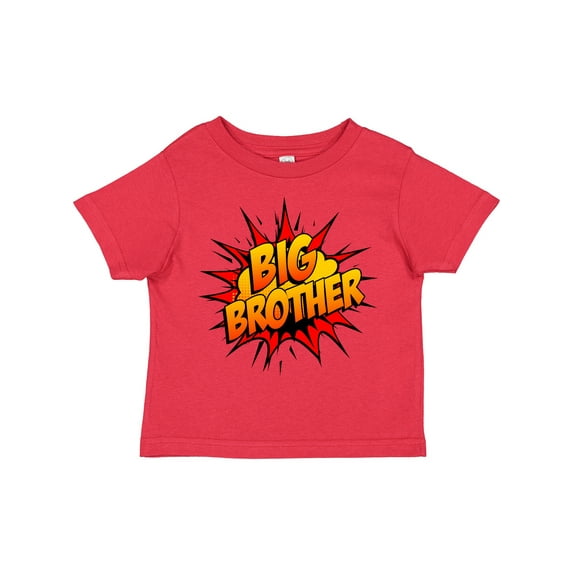 Inktastic Big Brother Super Hero Boys Toddler T-Shirt