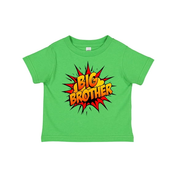 Inktastic Big Brother Super Hero Boys Toddler T-Shirt