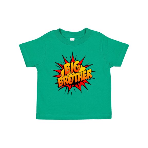 Inktastic Big Brother Super Hero Boys Toddler T-Shirt