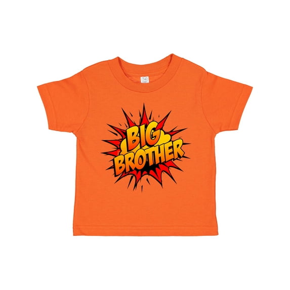 Inktastic Big Brother Super Hero Boys Toddler T-Shirt