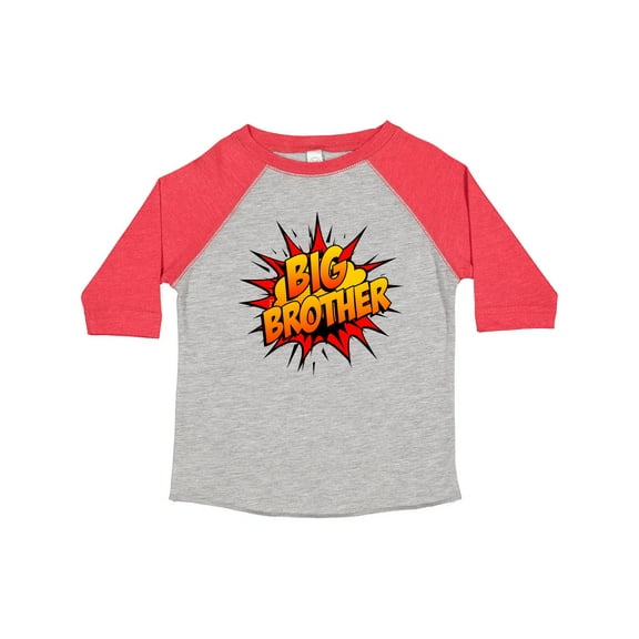 Inktastic Big Brother Super Hero Boys Toddler T-Shirt