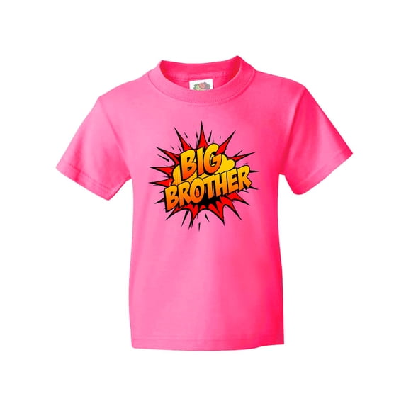 Inktastic Big Brother Super Hero Youth T-Shirt