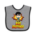 thumbnail image 1 of Inktastic Big Brother Superhero Boys Baby Bib, 1 of 4
