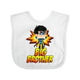 thumbnail image 1 of Inktastic Big Brother Superhero Boys Baby Bib, 1 of 4