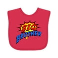 thumbnail image 1 of Inktastic Big Brother Superhero Boys Baby Bib, 1 of 4
