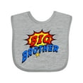 thumbnail image 1 of Inktastic Big Brother Superhero Boys Baby Bib, 1 of 4
