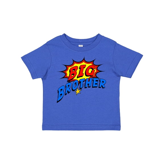 Inktastic Big Brother Superhero Boys Toddler T-Shirt