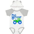 thumbnail image 1 of Inktastic Big Brother Tractor Boys Baby Bodysuit, 1 of 5