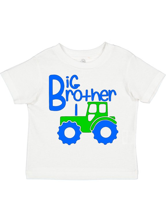 Big Brother Tractor Boys Toddler T-Shirt