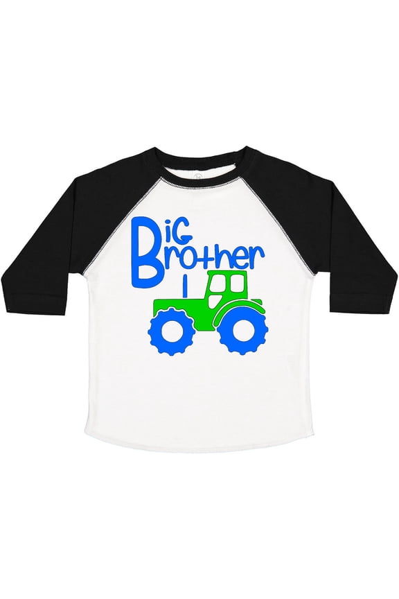 Big Brother Tractor Boys Toddler T-Shirt