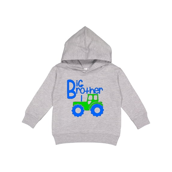 Inktastic Big Brother Tractor Toddler Hoodie