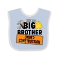 thumbnail image 1 of Inktastic Big Brother Under Construction Boys Baby Bib, 1 of 4
