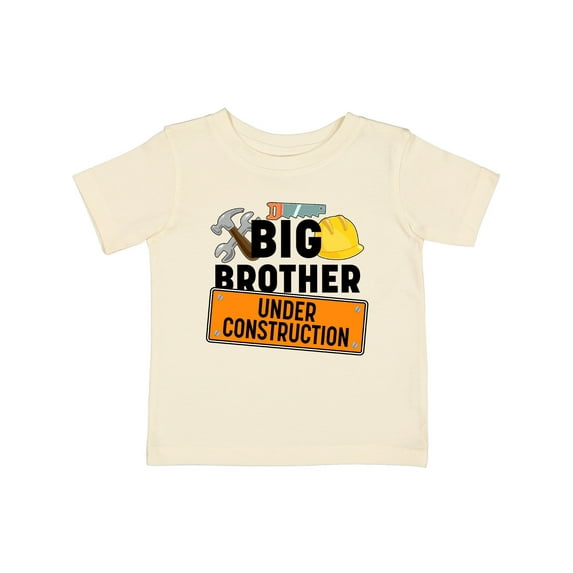 Inktastic Big Brother Under Construction Boys Baby T-Shirt