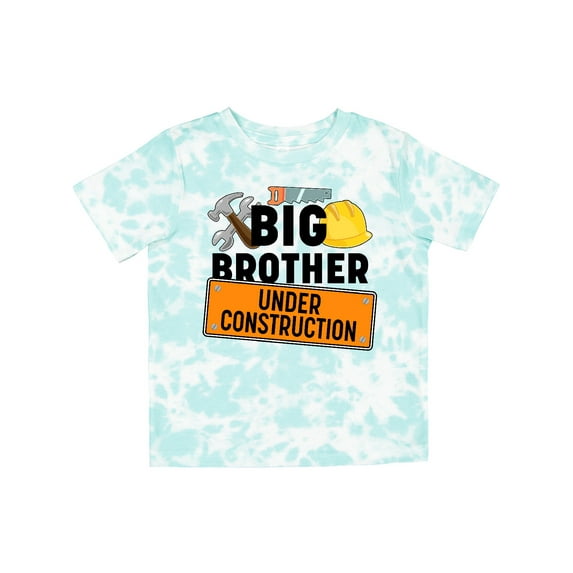 Inktastic Big Brother Under Construction Boys Toddler T-Shirt