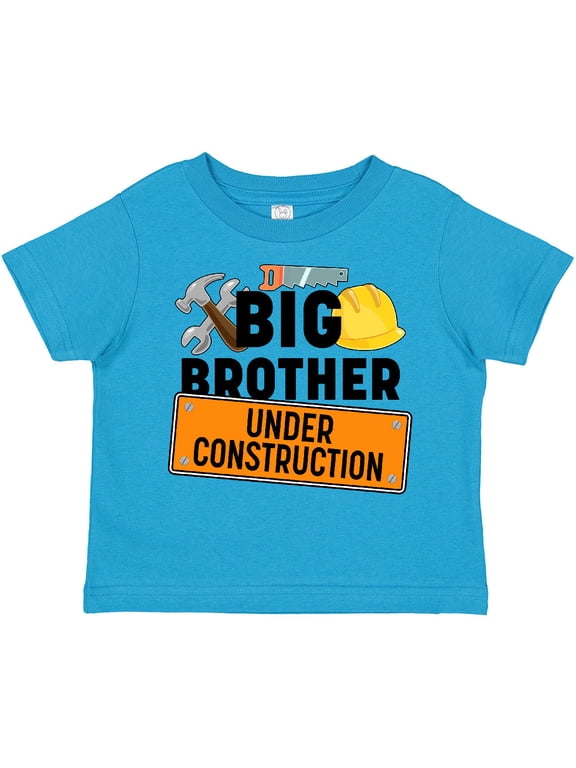 Big Brother Under Construction Boys Toddler T-Shirt