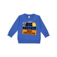 thumbnail image 1 of Inktastic Big Brother Under Construction Toddler Sweatshirt, 1 of 4
