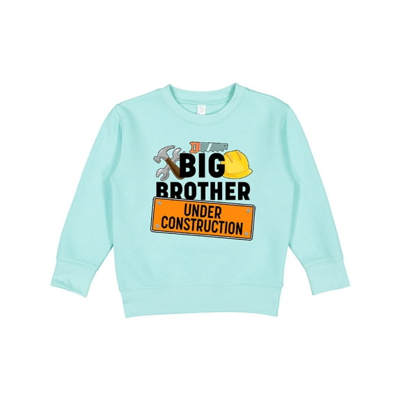 Inktastic Big Brother Under Construction Toddler Sweatshirt