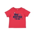 thumbnail image 1 of Inktastic Big Brother to Be with Stars Boys Baby T-Shirt, 1 of 5