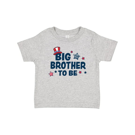 Inktastic Big Brother to Be with Stars Boys Baby T-Shirt