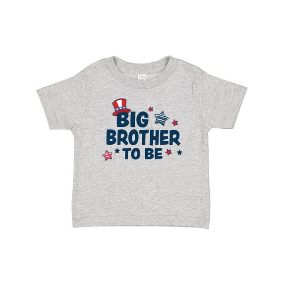 Inktastic Big Brother to Be with Stars Boys Baby T-Shirt