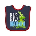 thumbnail image 1 of Inktastic Big Brother with Cute Alligators Boys or Girls Baby Bib, 1 of 4