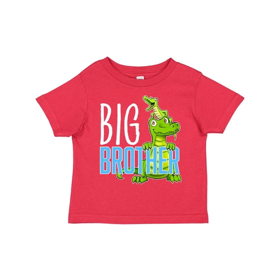 Inktastic Big Brother with Cute Alligators Boys or Girls Toddler T-Shirt