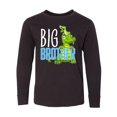 thumbnail image 1 of Inktastic Big Brother with Cute Alligators Long Sleeve Youth T-Shirt, 1 of 5