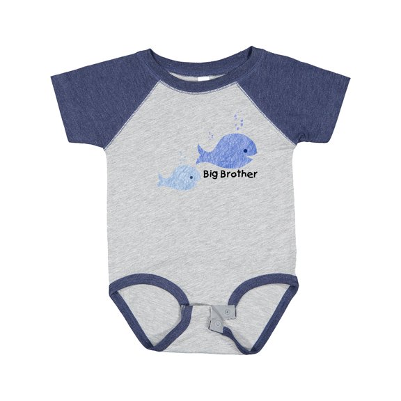 Inktastic Big Brother with Lil' Brother Boys Baby Bodysuit