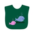 thumbnail image 1 of Inktastic Big Brother with Lil' Sister Boys Baby Bib, 1 of 4