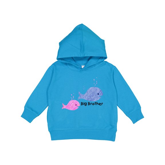 Inktastic Big Brother with Lil' Sister Toddler Hoodie