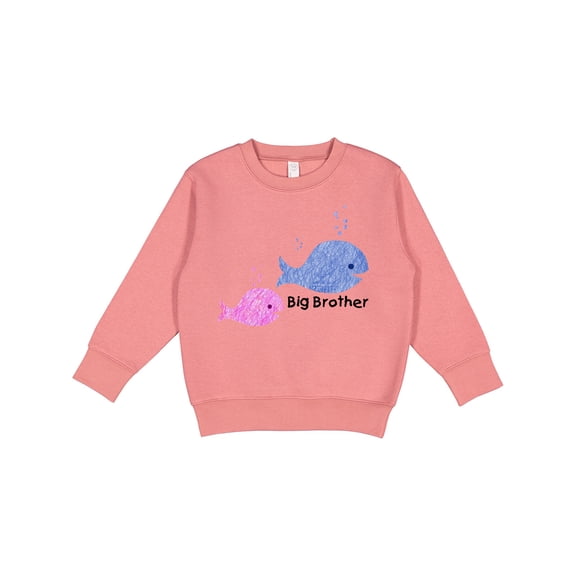 Inktastic Big Brother with Lil' Sister Toddler Sweatshirt