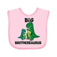 thumbnail image 1 of Inktastic Big Brothersaurus Boys Baby Bib, 1 of 4