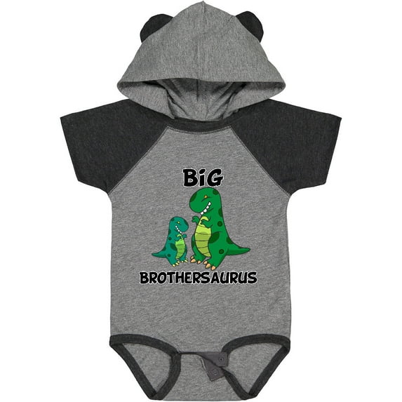 Inktastic Big Brothersaurus Boys Baby Bodysuit