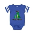 thumbnail image 1 of Inktastic Big Brothersaurus Boys Baby Bodysuit, 1 of 5