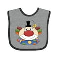 thumbnail image 1 of Inktastic Big Clown Face Boys or Girls Baby Bib, 1 of 4