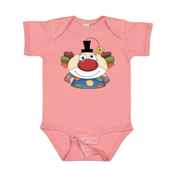 Inktastic Big Clown Face Boys or Girls Baby Bodysuit