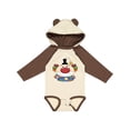 thumbnail image 1 of Inktastic Big Clown Face Boys or Girls Long Sleeve Baby Bodysuit, 1 of 5