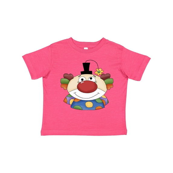 Inktastic Big Clown Face Boys or Girls Toddler T-Shirt