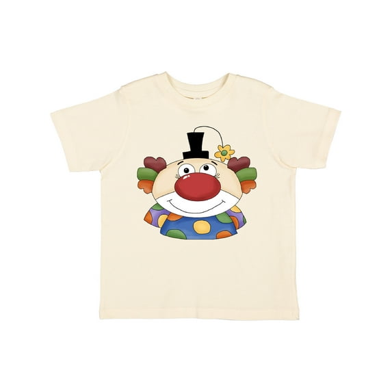 Inktastic Big Clown Face Boys or Girls Toddler T-Shirt