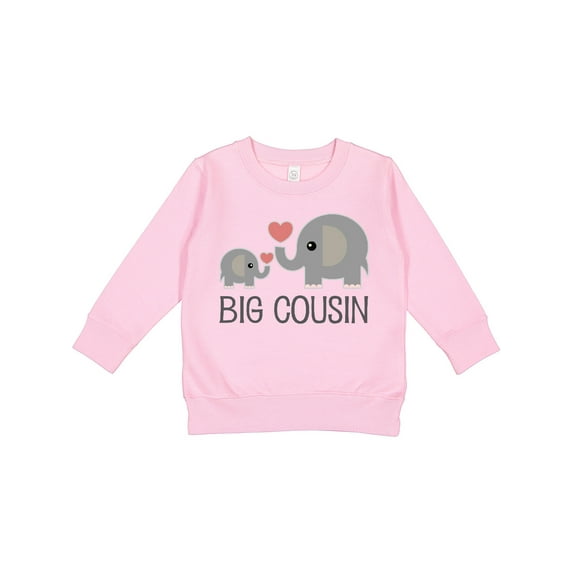 Inktastic Big Cousin Announcement Toddler Sweatshirt